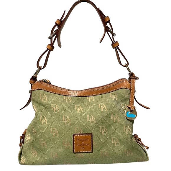 Dooney & Bourke Monogram Satchel - Picture 1 of 14